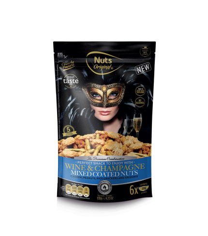 wine & champagne nuts